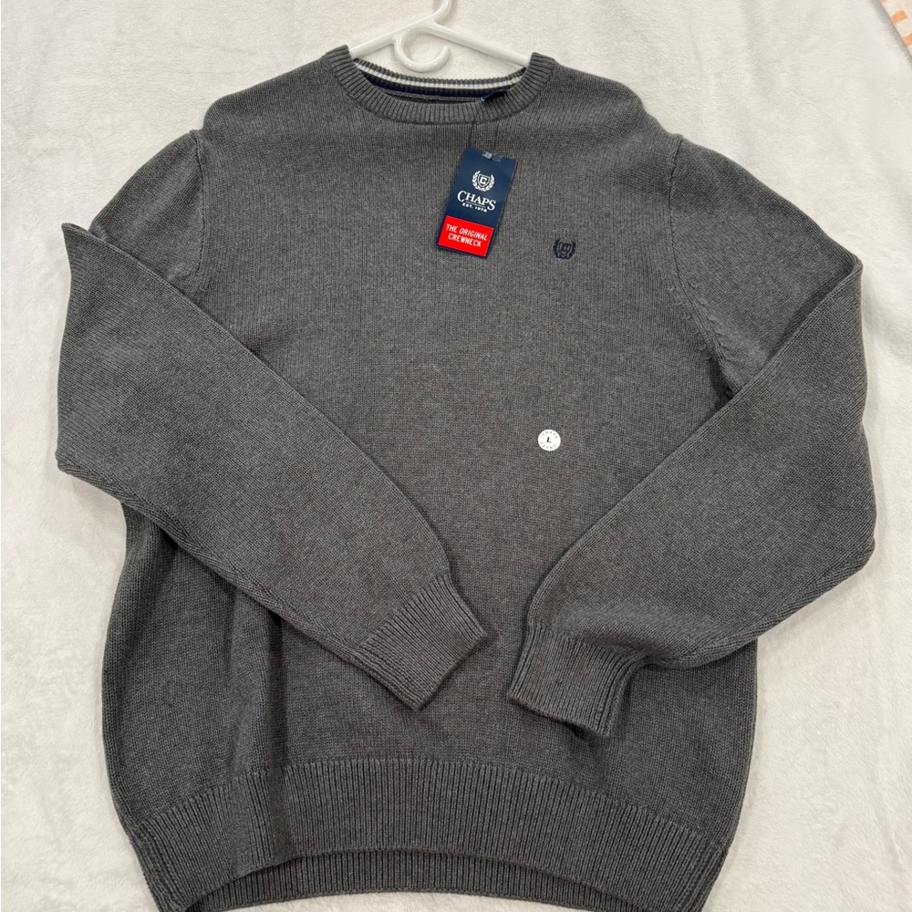 Chaps Men's Gray Sweater
